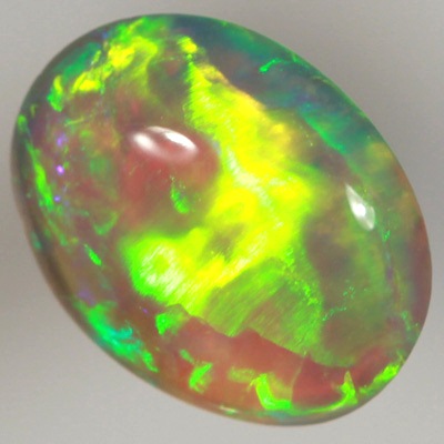 SOLID CRYSTAL OPAL Rolling flashes of neon fire